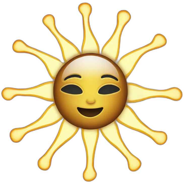 Sun energy emoji