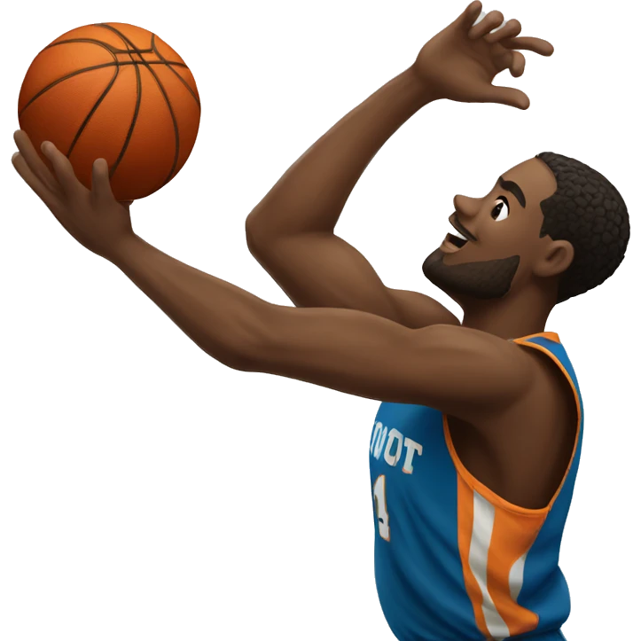 basketball player dunking  emoji