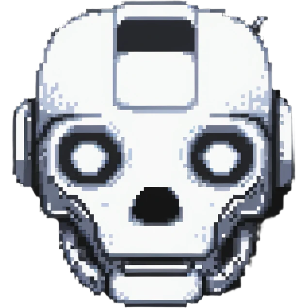 robot face emoji