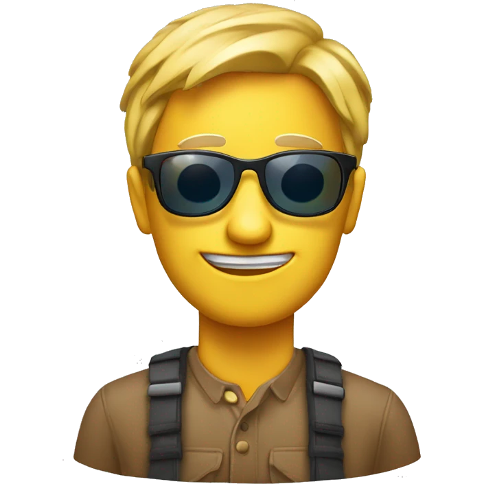 Paluten mit Sonnenbrille  emoji