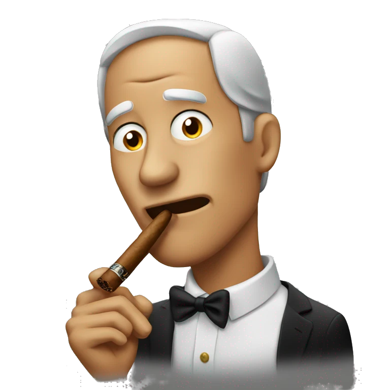 smoking cigar emoji