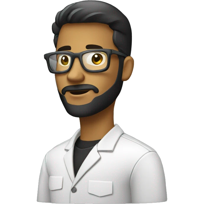 cybersecurity engineer using a computer emoji