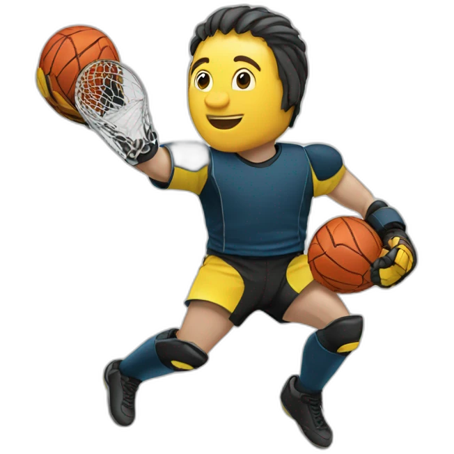 Gardien Handball emoji