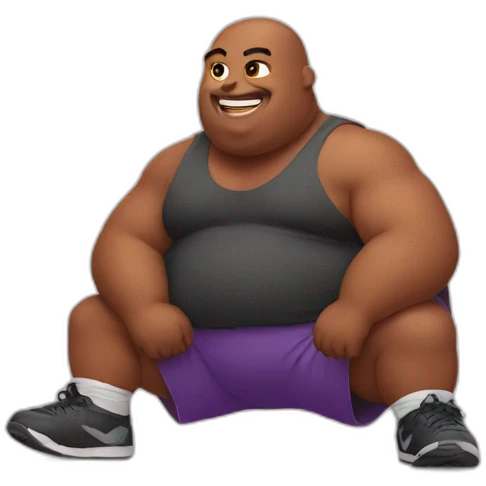 obesity champion emoji