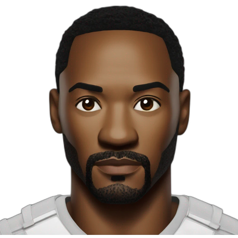 Anthony Mackie serious emoji