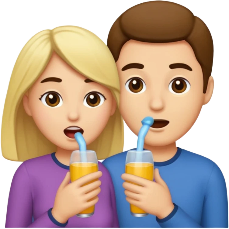 couple blowjob emoji