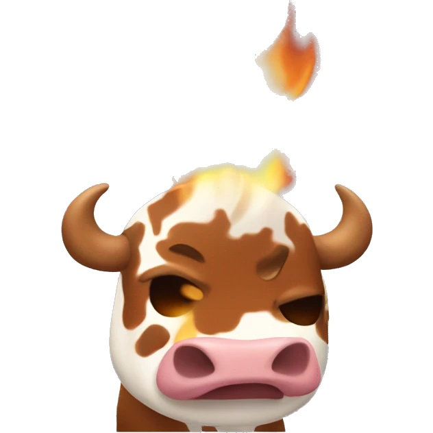 moo deng on fire emoji