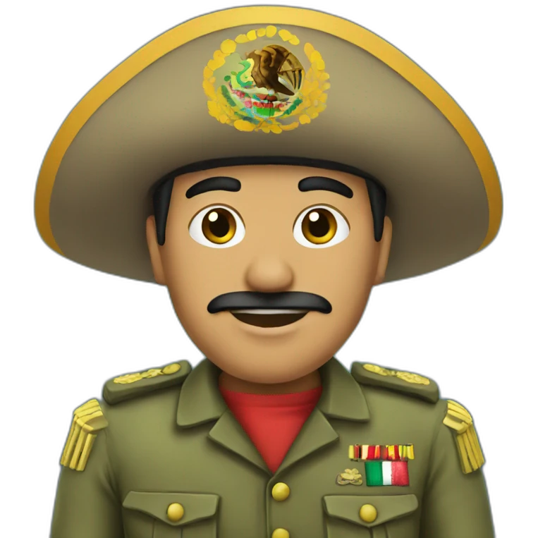 Mexican soldier emoji