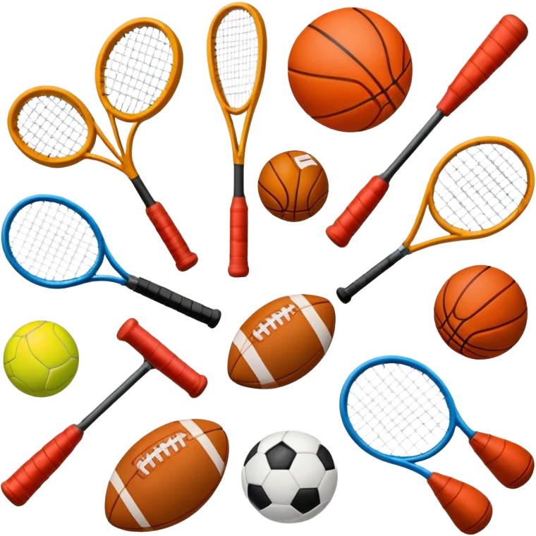  different sports things emoji