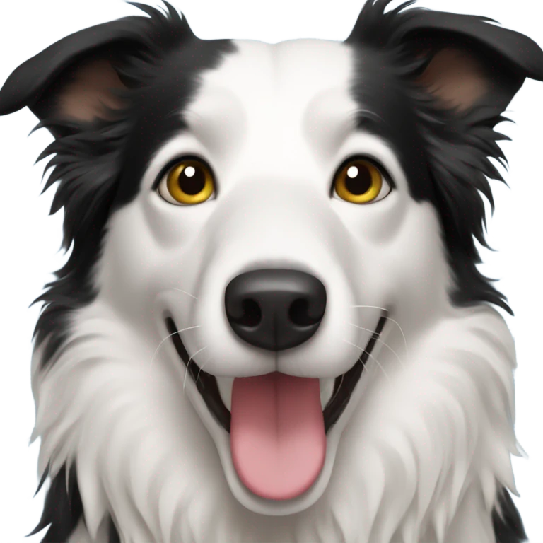 border-collie new year emoji