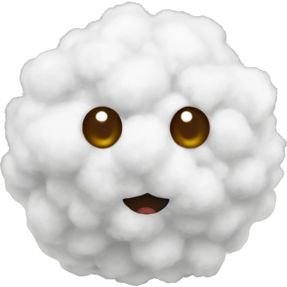cotton ball emoji