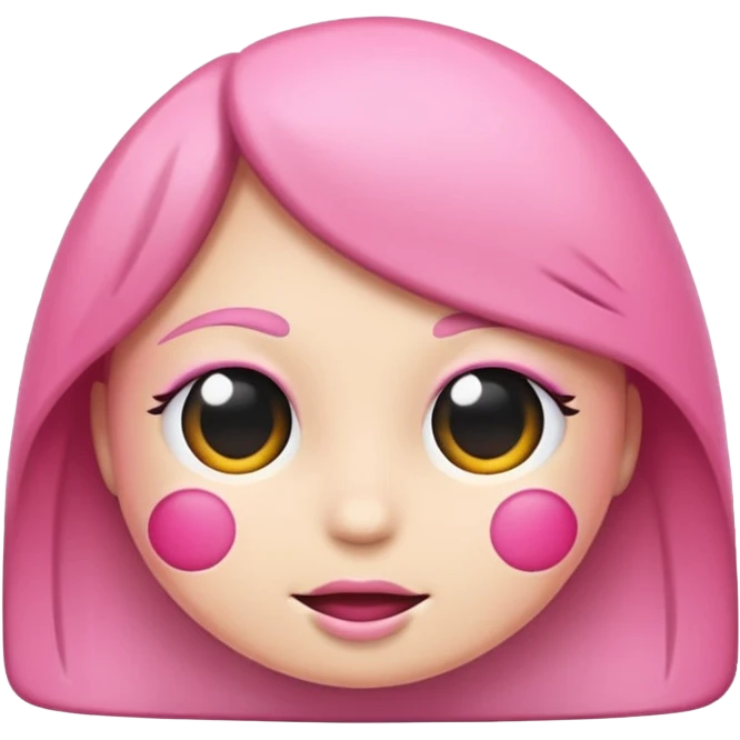 Pink emoji
