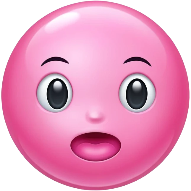 Pink emoji