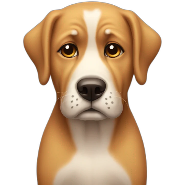 sad dog emoji