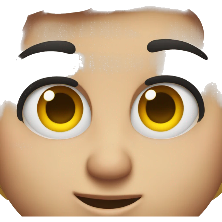 emoji with big lashes emoji