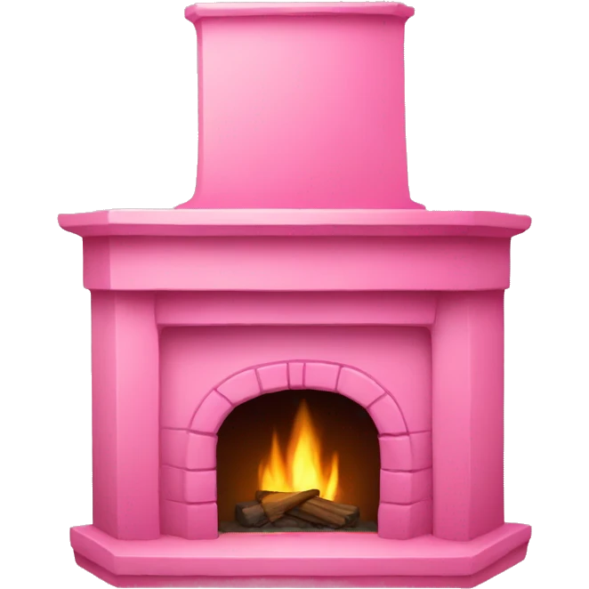 pink fireplace emoji