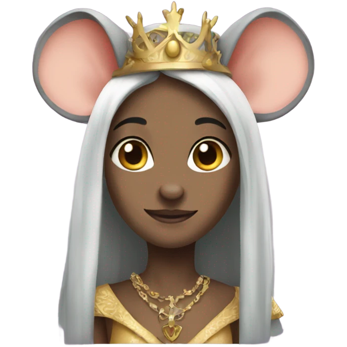 Rat princess  emoji