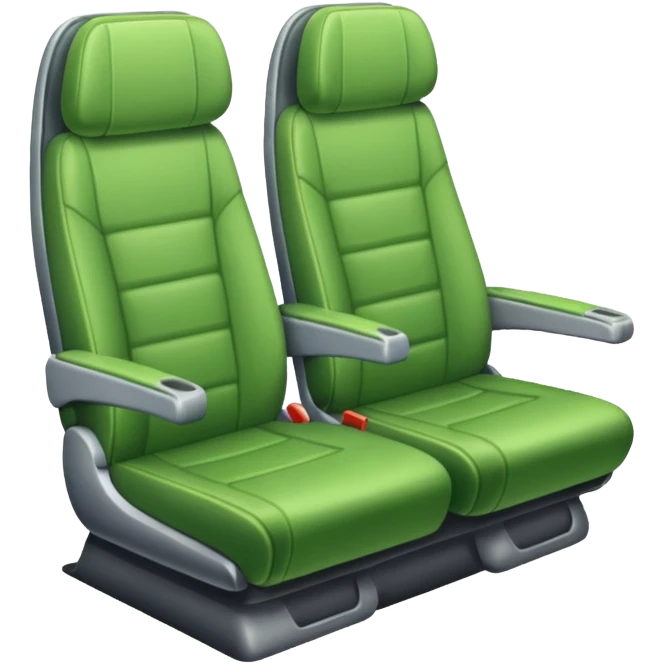 green plane seat emoji