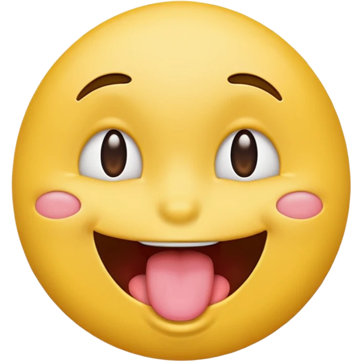 winking tongue out emoji  emoji