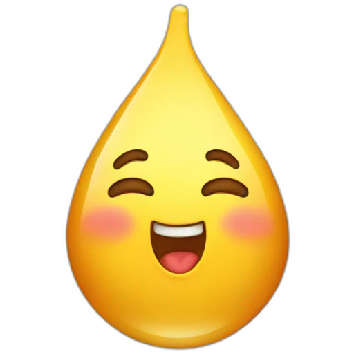 drop of fat emoji
