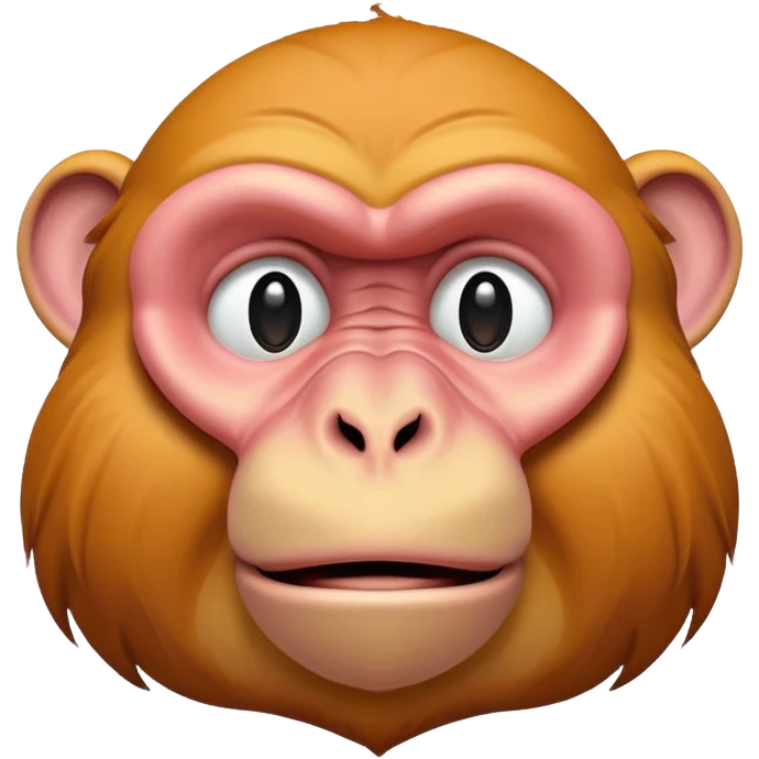 funny proboscis monkey nose emoji
