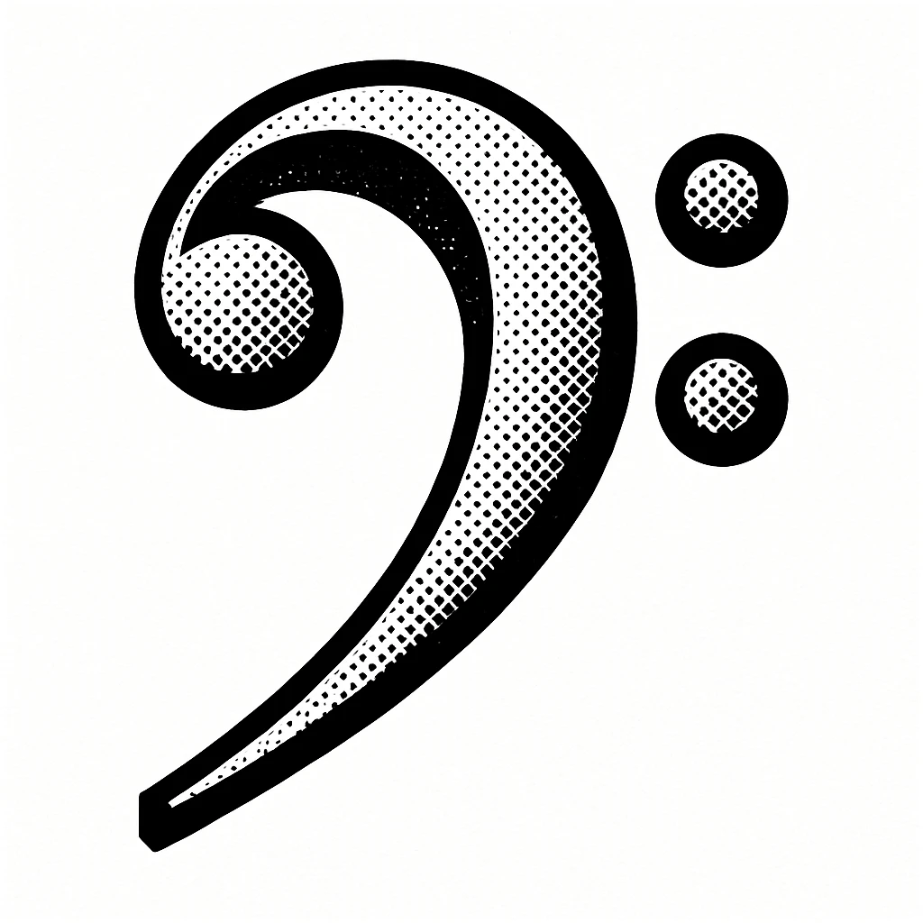 bass clef emoji