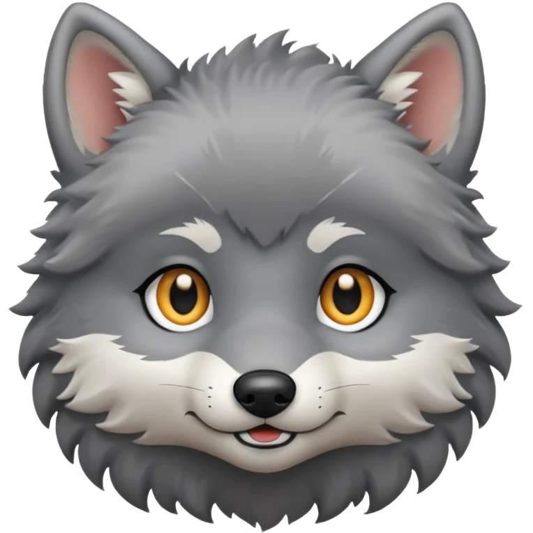 baby wolf emoji