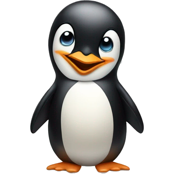 silly penguin emoji