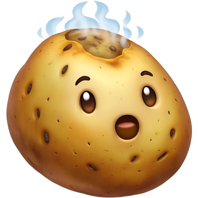 hot potato emoji