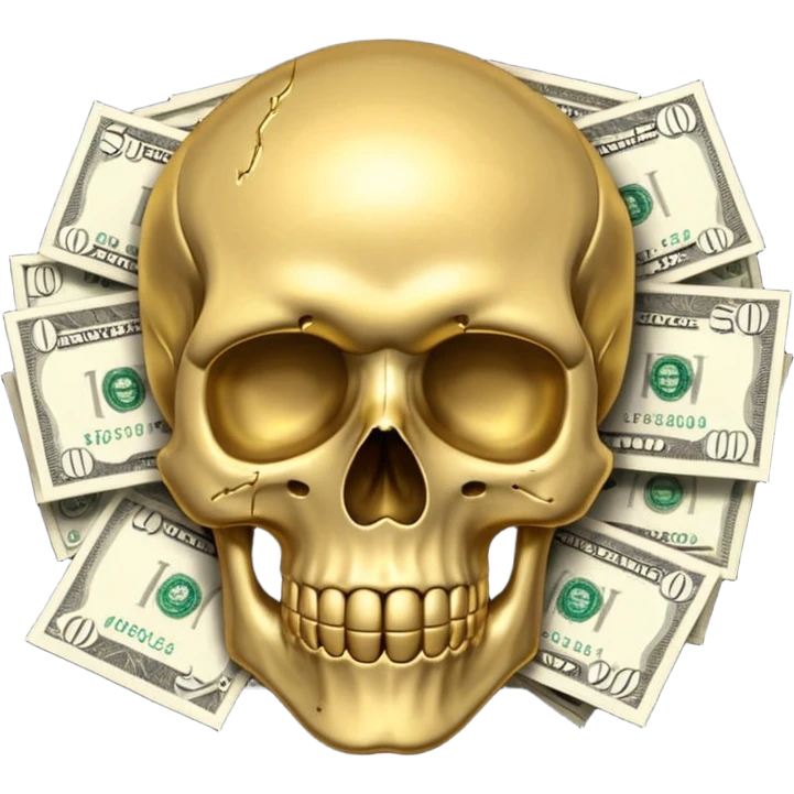 💀💵 emoji