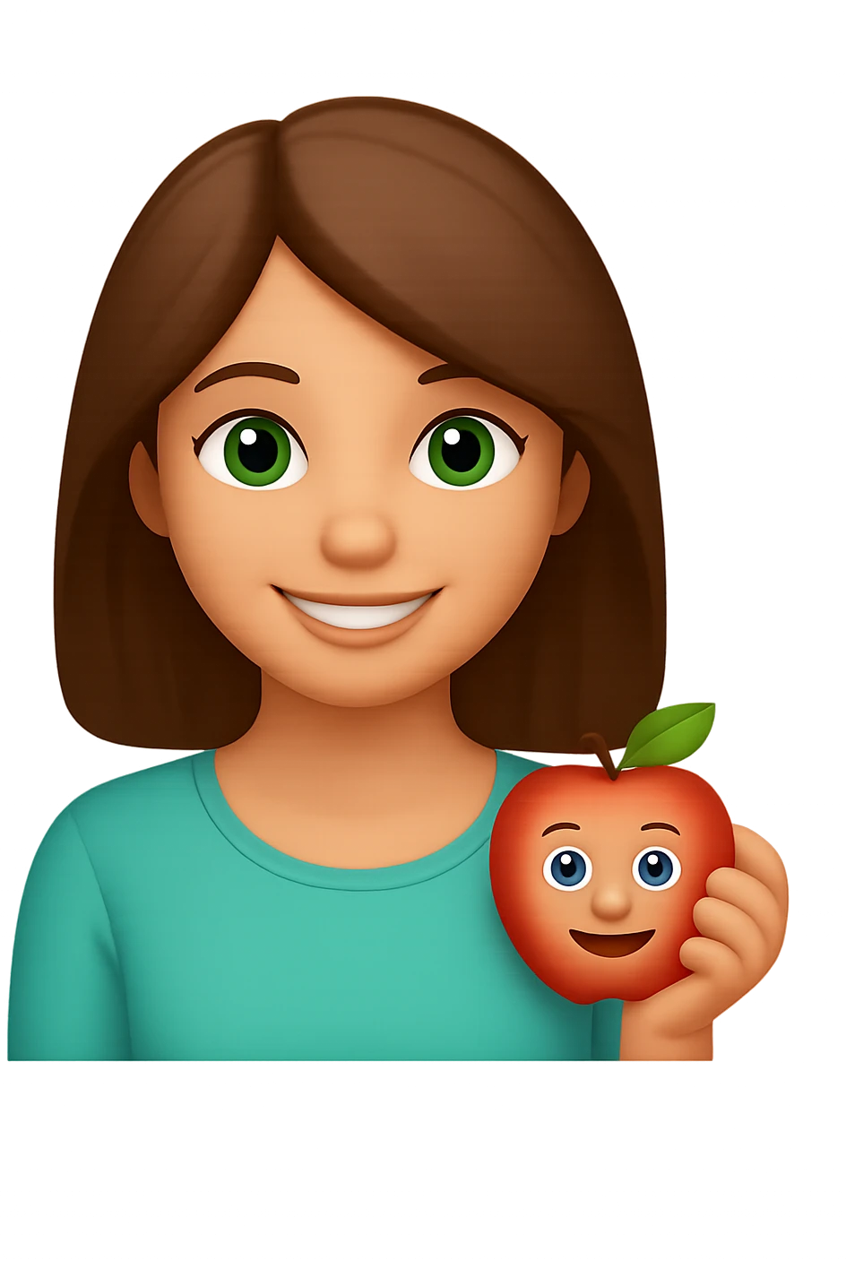 Change the hair color to light brown. emoji