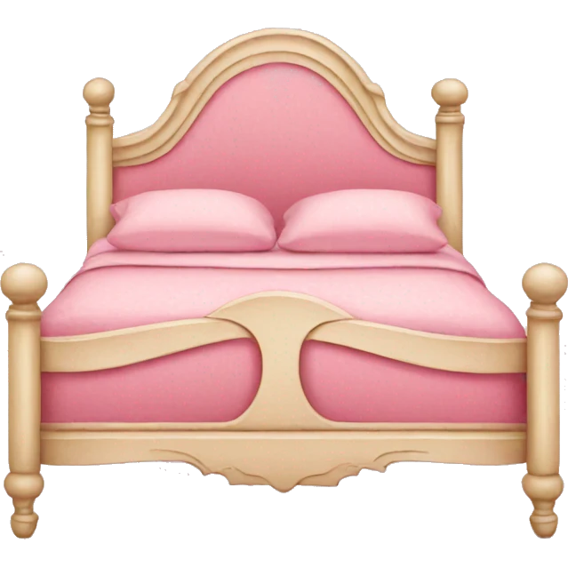 pink vintage bed emoji