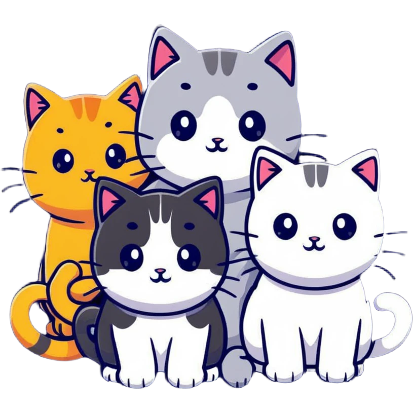 Kitties emoji