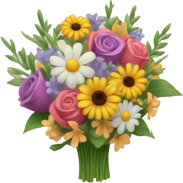bouquet of flowers  emoji