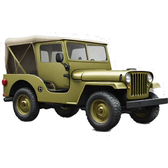 Willy jeep emoji