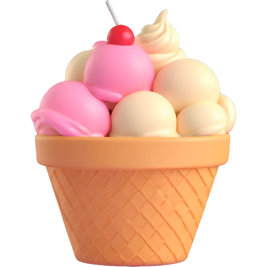ice cream cup emoji