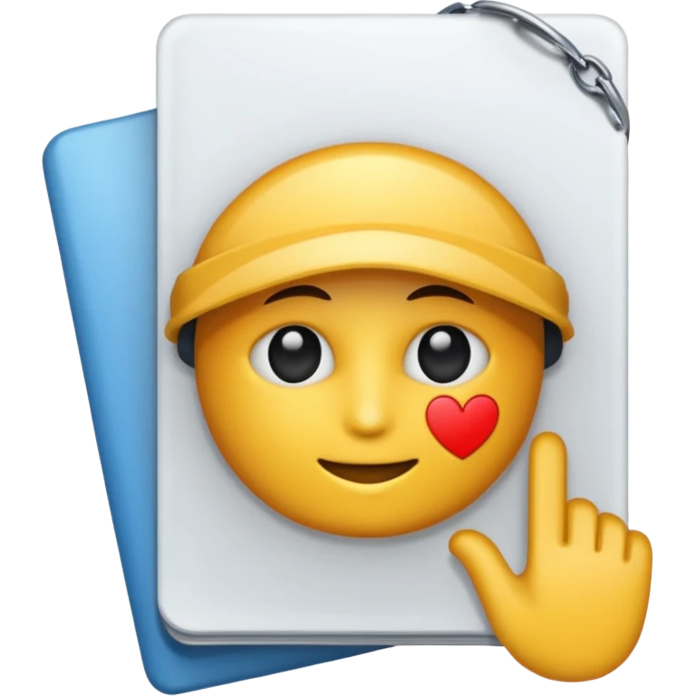 assurance document sans visage emoji