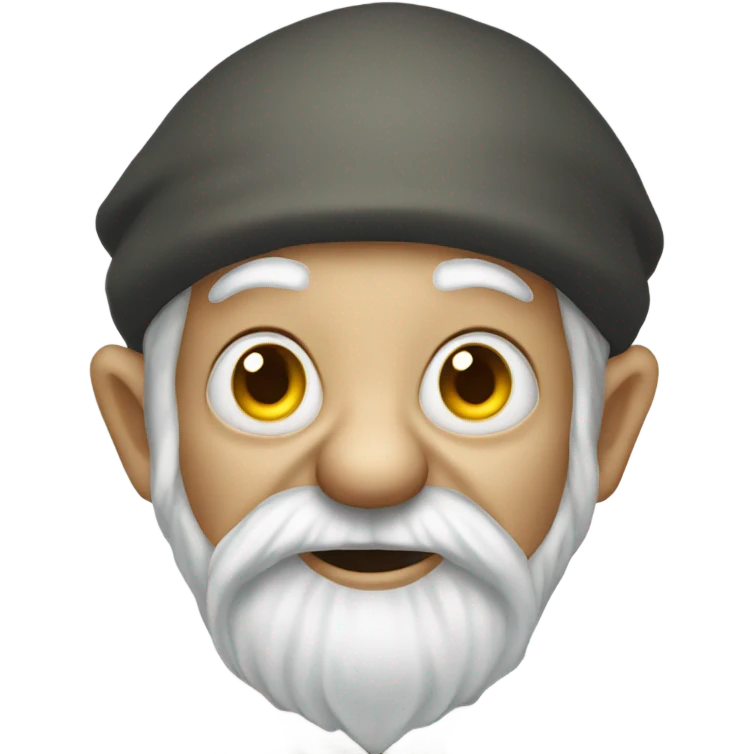 Scary gnome emoji