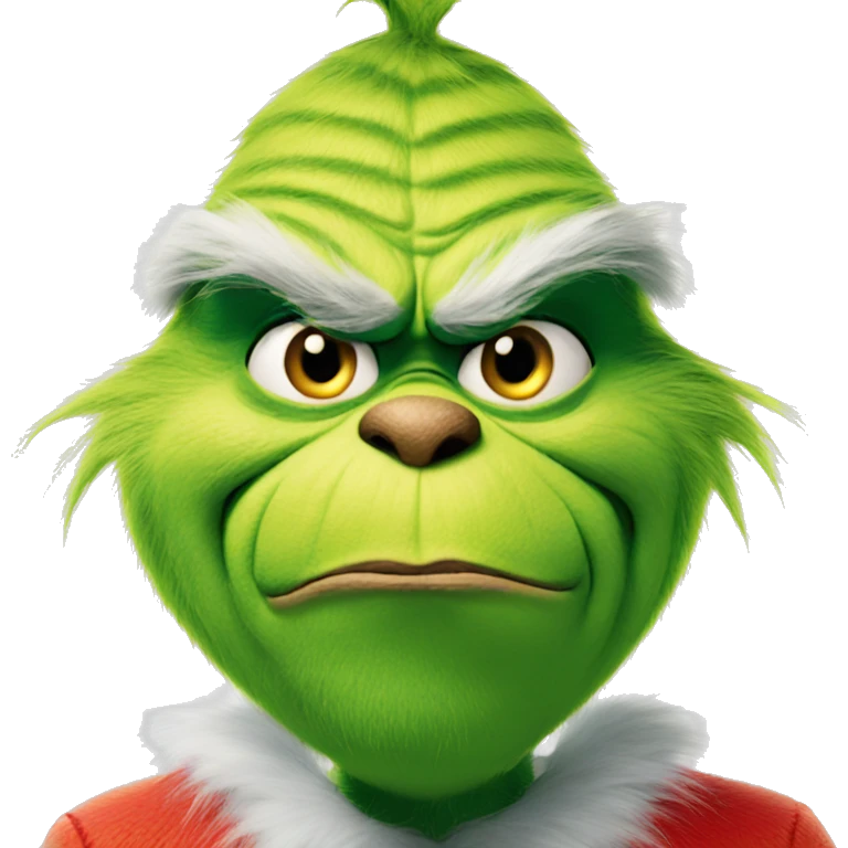 The grinch emoji