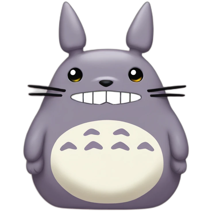 pink totoro emoji