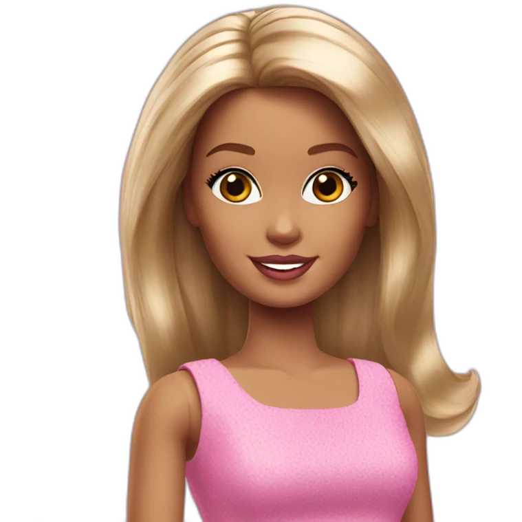 Julia-barbie emoji