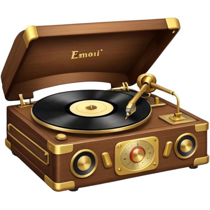 record playergramaphone emoji