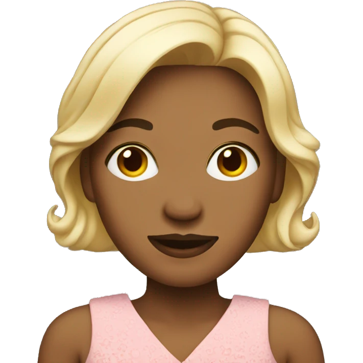 woman wearing a dress emoji