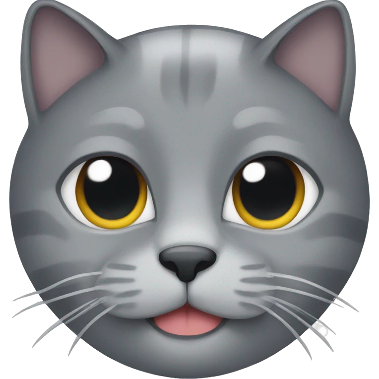 grey cat emoji