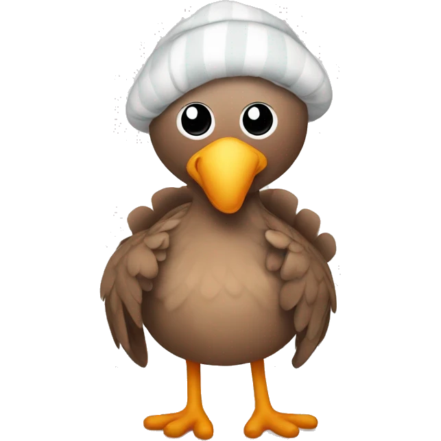 Turkey in pajamas emoji