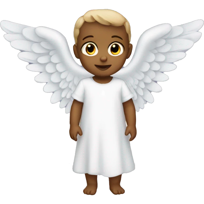angel baby emoji