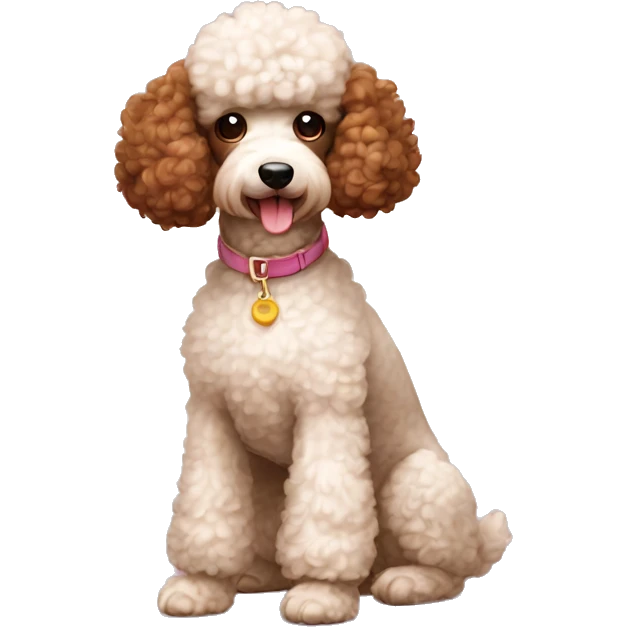 pudding poodle emoji