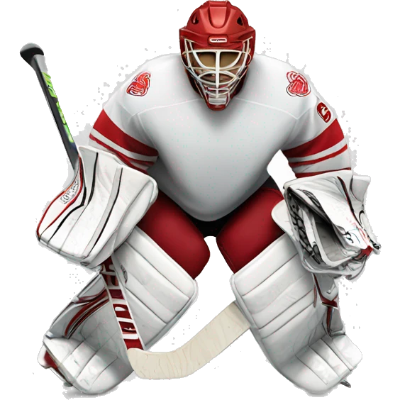 Hockey goalie emoji