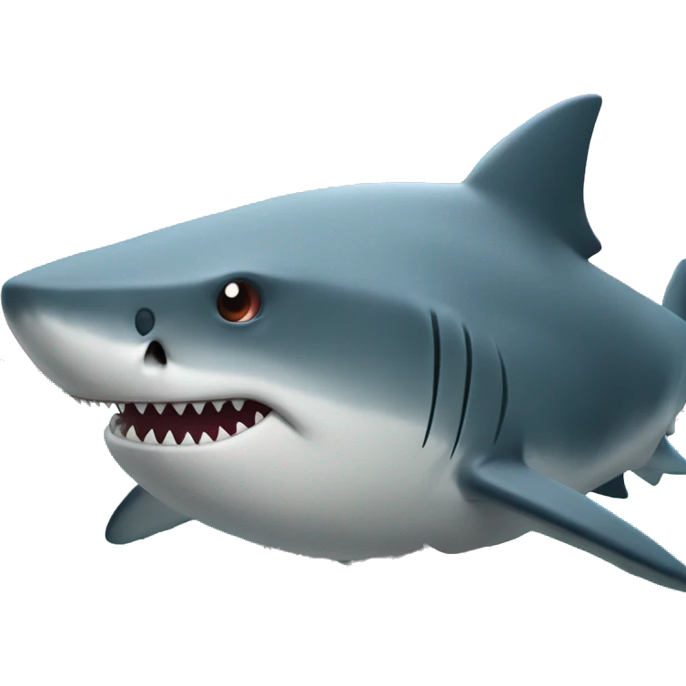 Shark with lemoade emoji