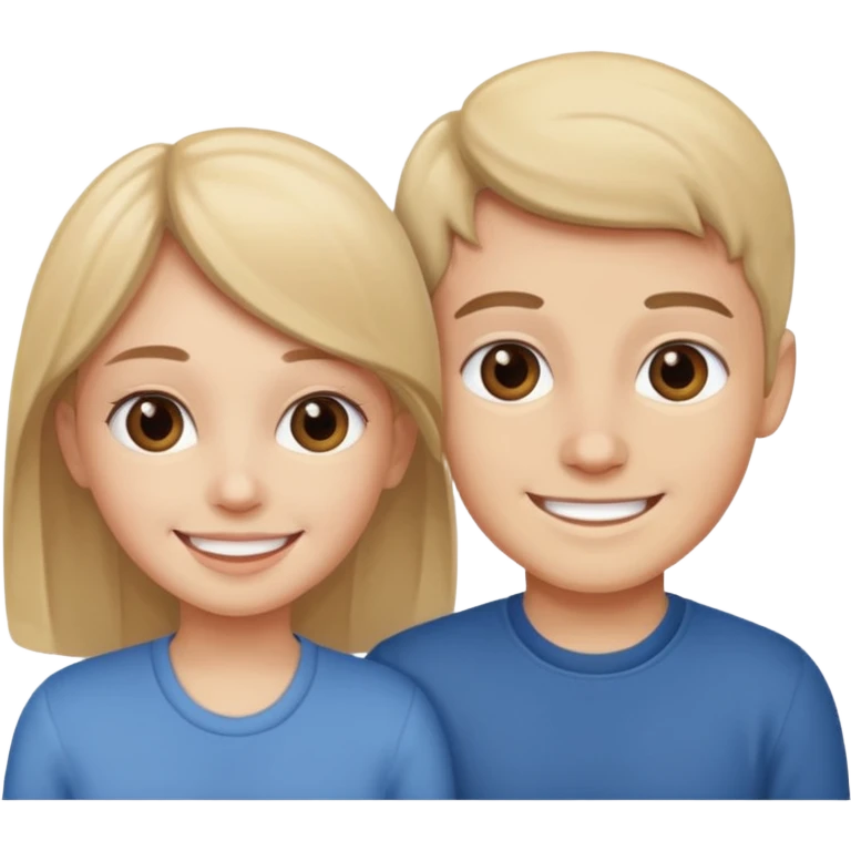 Sister brother emoji